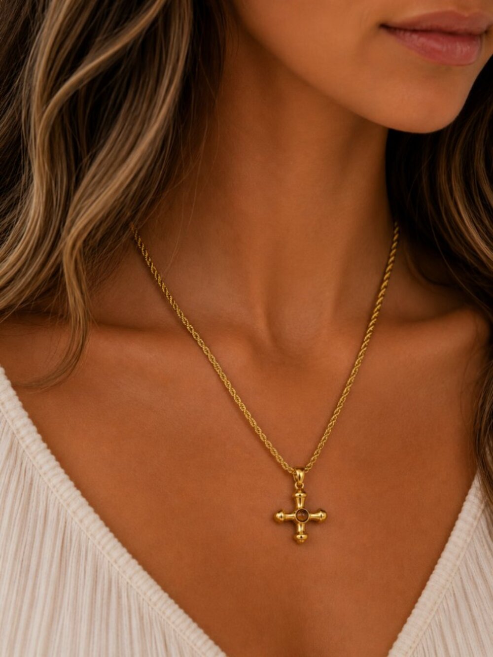 Brown Gold Macie Pendant Necklace MacRae & Co.